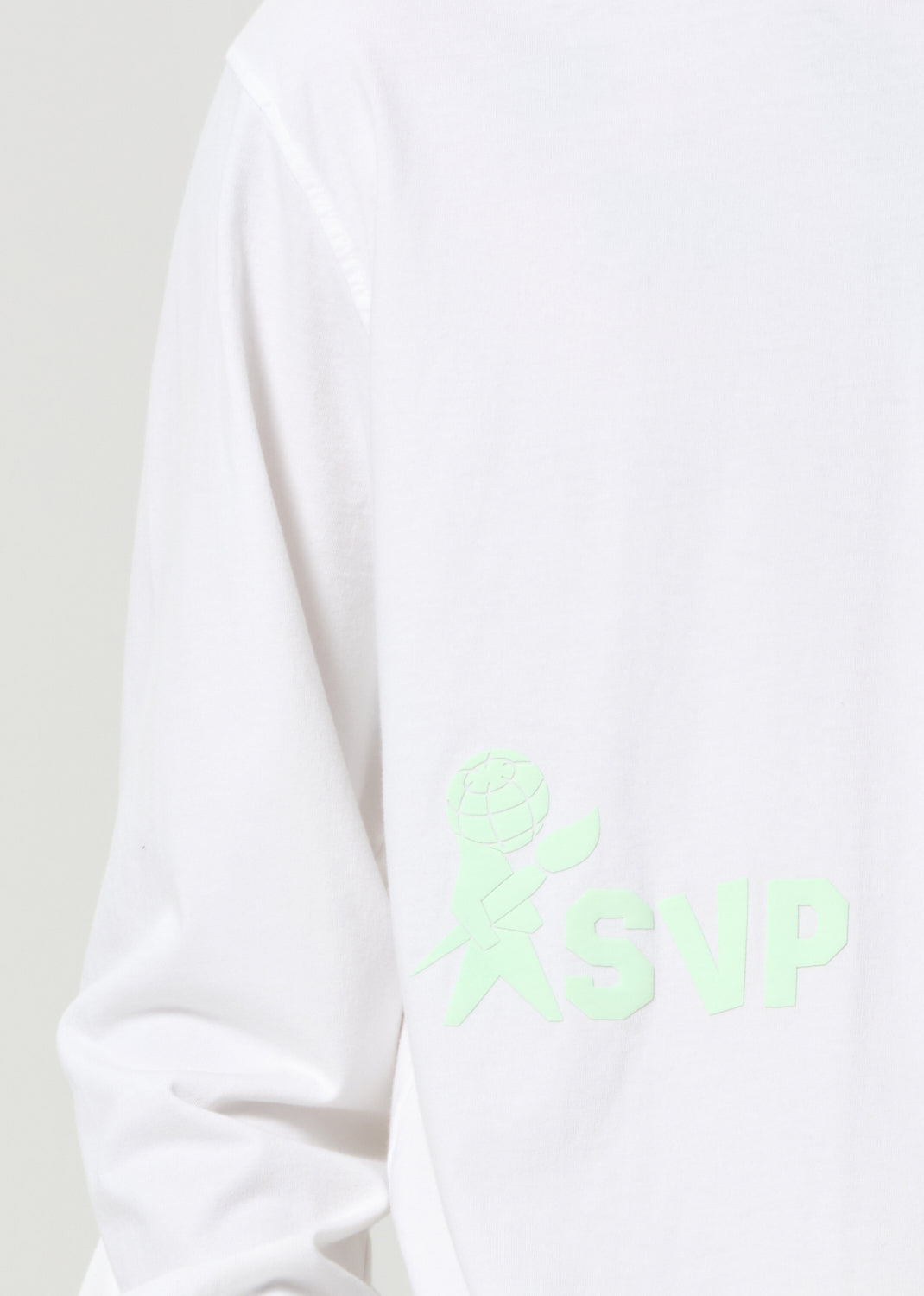 Glo Long Sleeve Mock Neck Man in Soft White