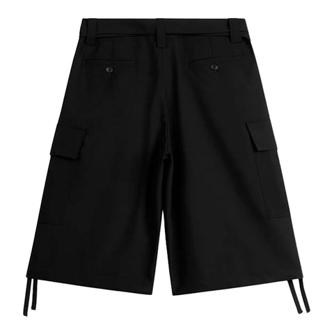 Kenzo SS24 - Cargo Tailored Shorts, Black