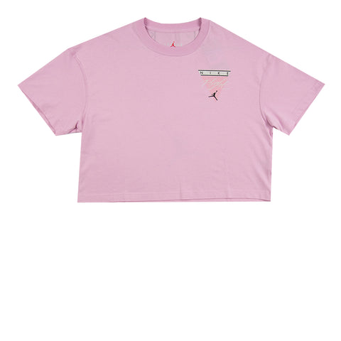Jordan Essentials Women's Graphic T-Shirt, Light Arctic Pink