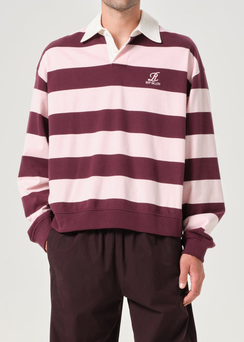 RSVP / AGOLDE Rugby in Pink / Burgundy