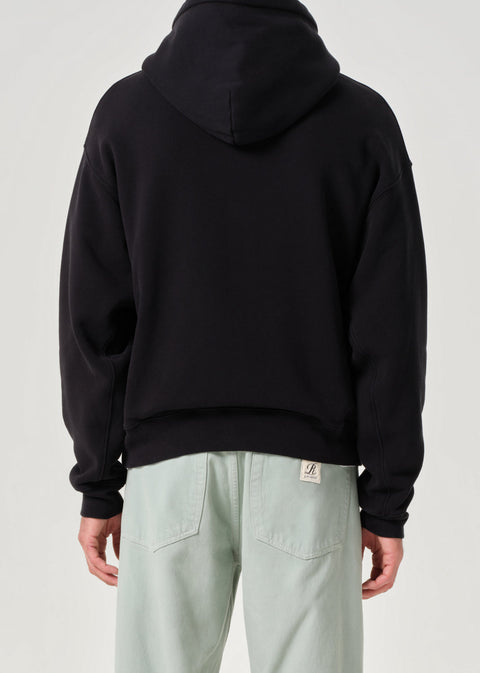 RSVP / AGOLDE Easton Hoodie Script in Black / Mint