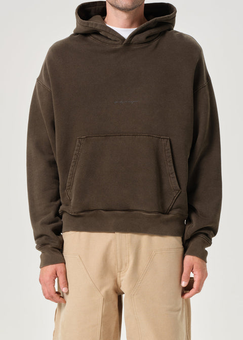 RSVP / AGOLDE Easton Hoodie in Olive / Black