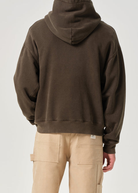 RSVP / AGOLDE Easton Hoodie in Olive / Black