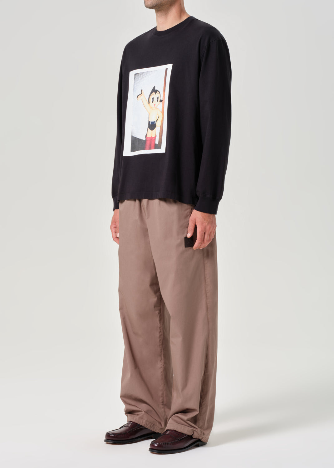 RSVP / AGOLDE Astro L/S Tee in Black