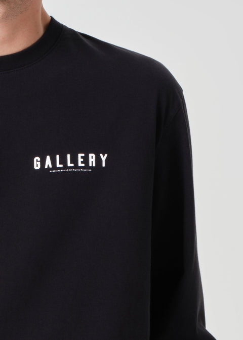 RSVP / AGOLDE Long Sleeve Mock Neck in Black / White