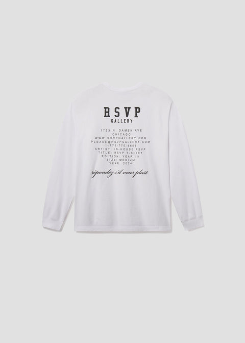 RSVP / AGOLDE Long Sleeve Mock Neck in White / Black