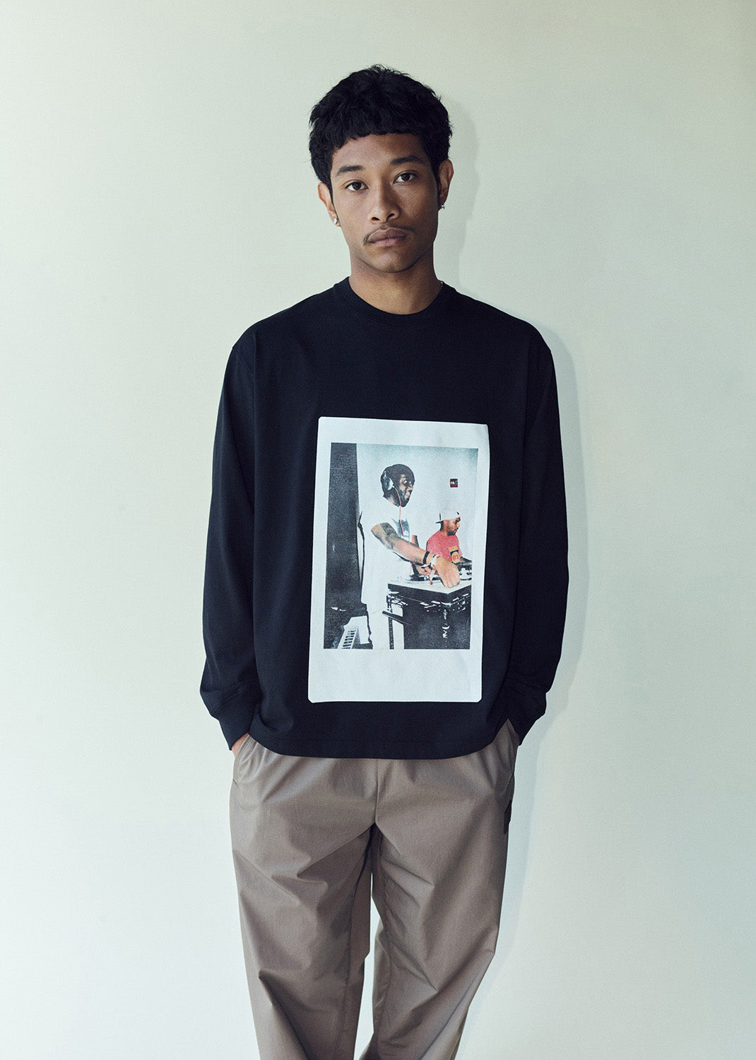 RSVP / AGOLDE Virgil L/S Tee in Black