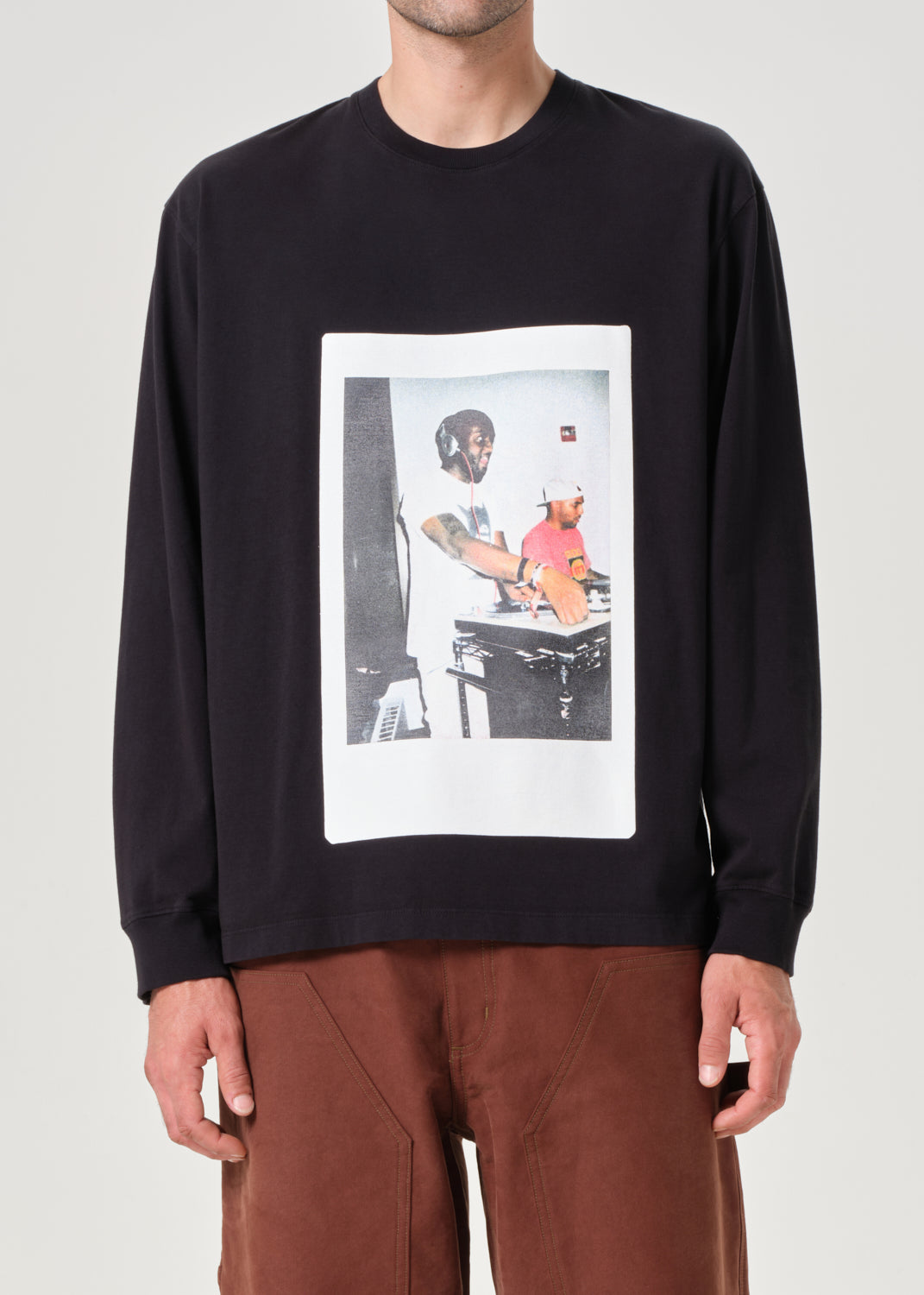 RSVP / AGOLDE Virgil L/S Tee in Black