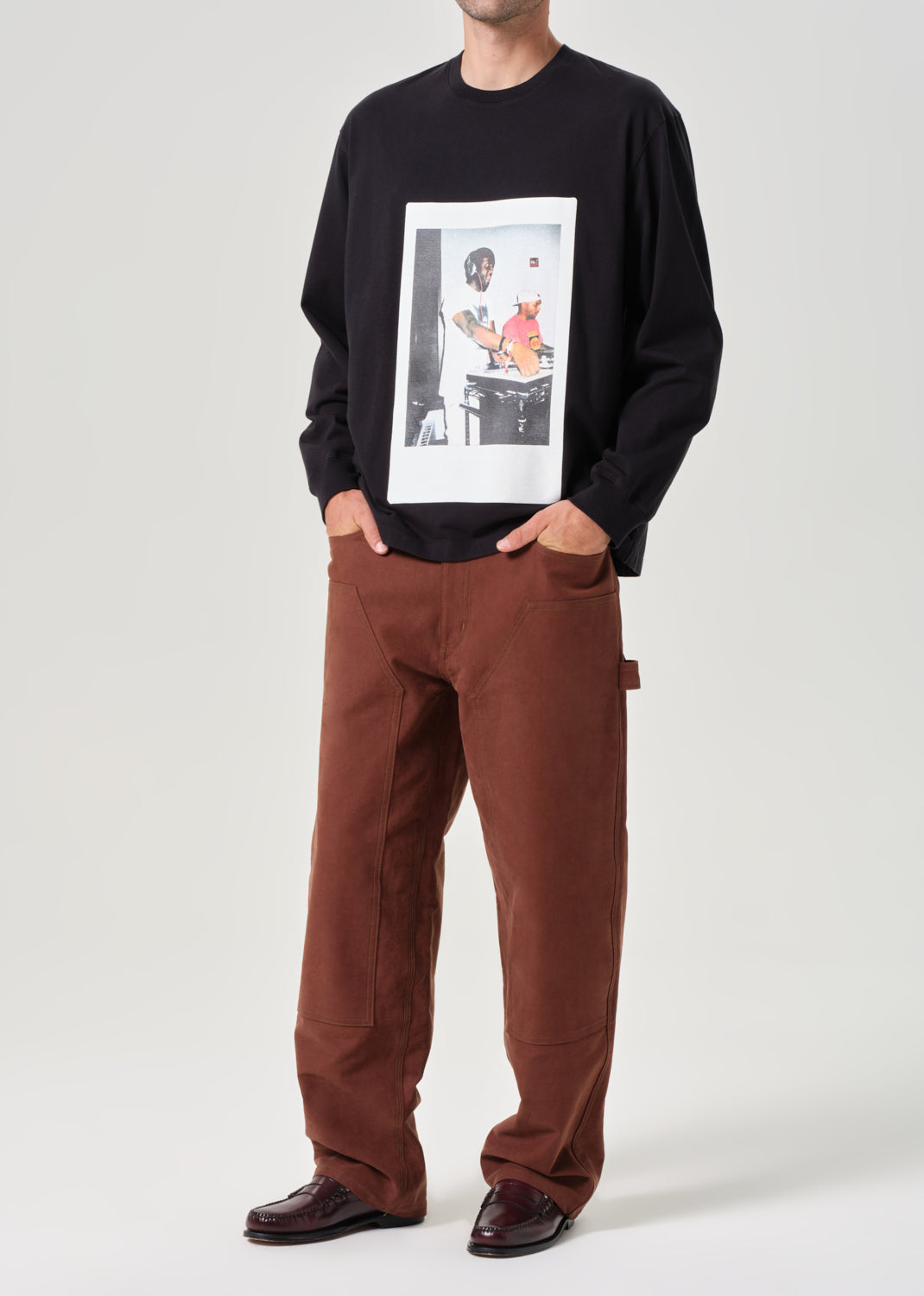 RSVP / AGOLDE Virgil L/S Tee in Black