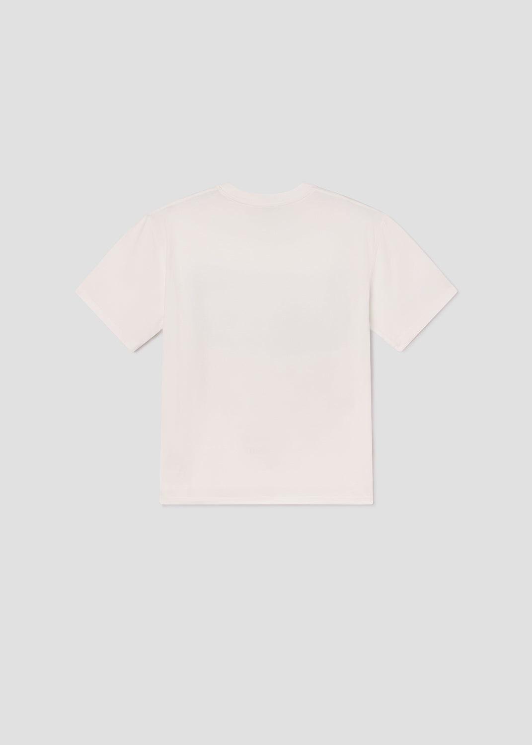 Agolde / Rsvp Short Sleeve Mock Neck Graphic in Soft White