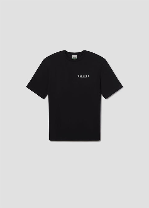 RSVP / AGOLDE Short Sleeve Mock Neck in Black / White