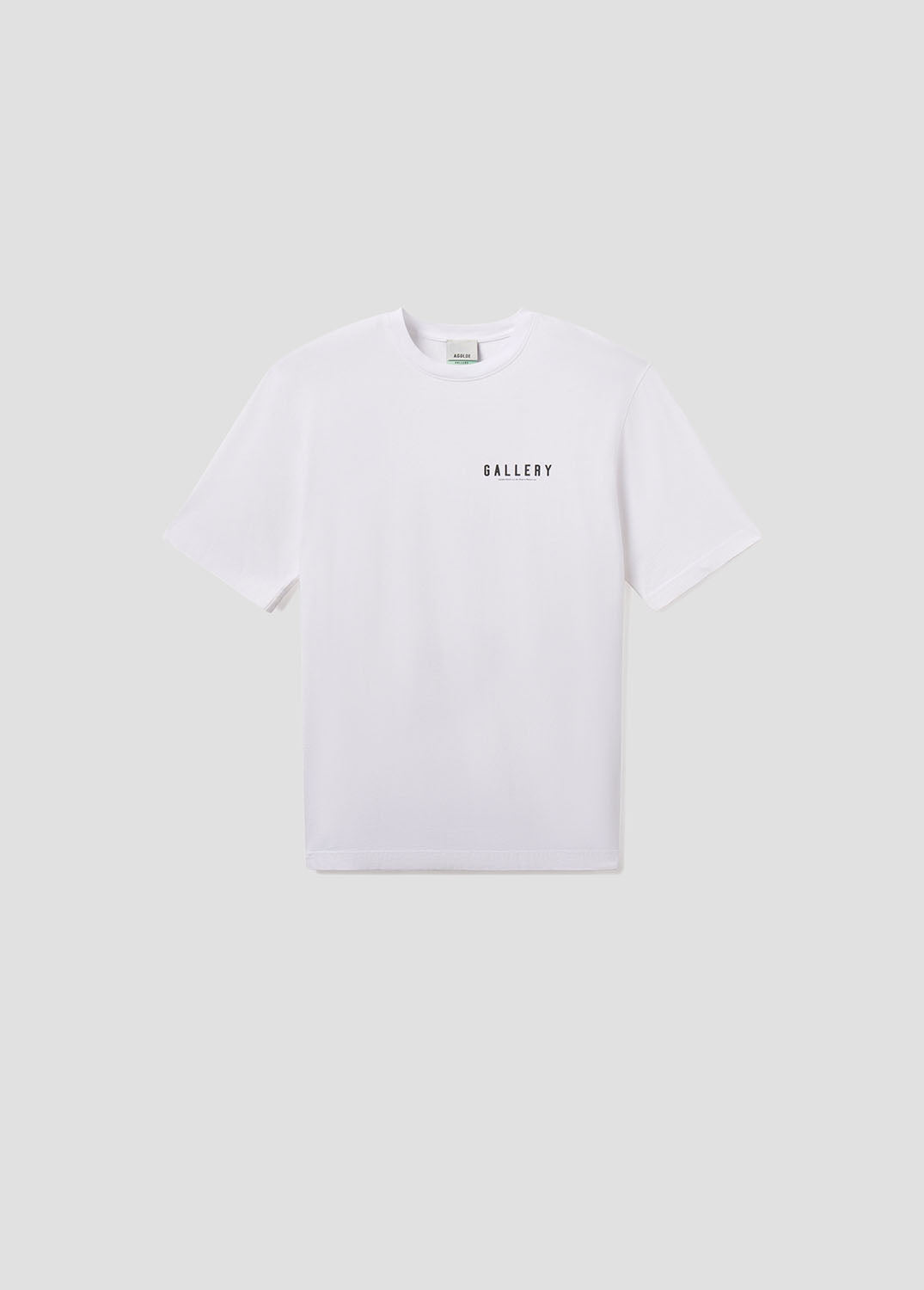 RSVP / AGOLDE Gallery S/S Tee in White / Black