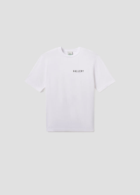 RSVP / AGOLDE Short Sleeve Mock Neck in White / Black