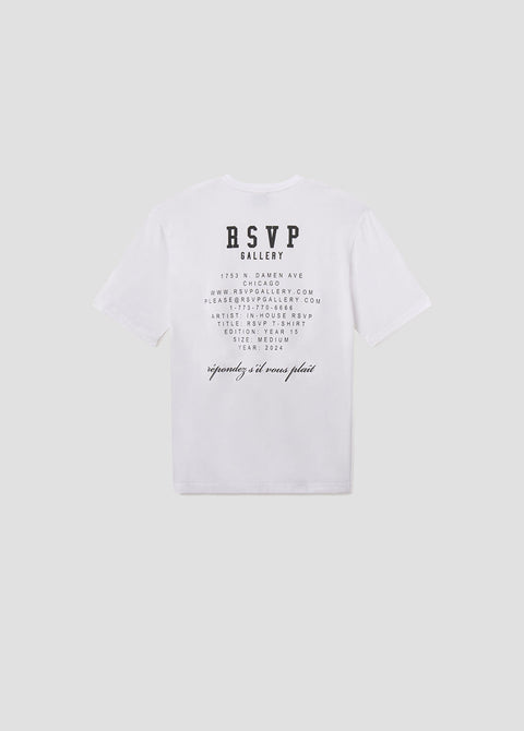 RSVP / AGOLDE Short Sleeve Mock Neck in White / Black