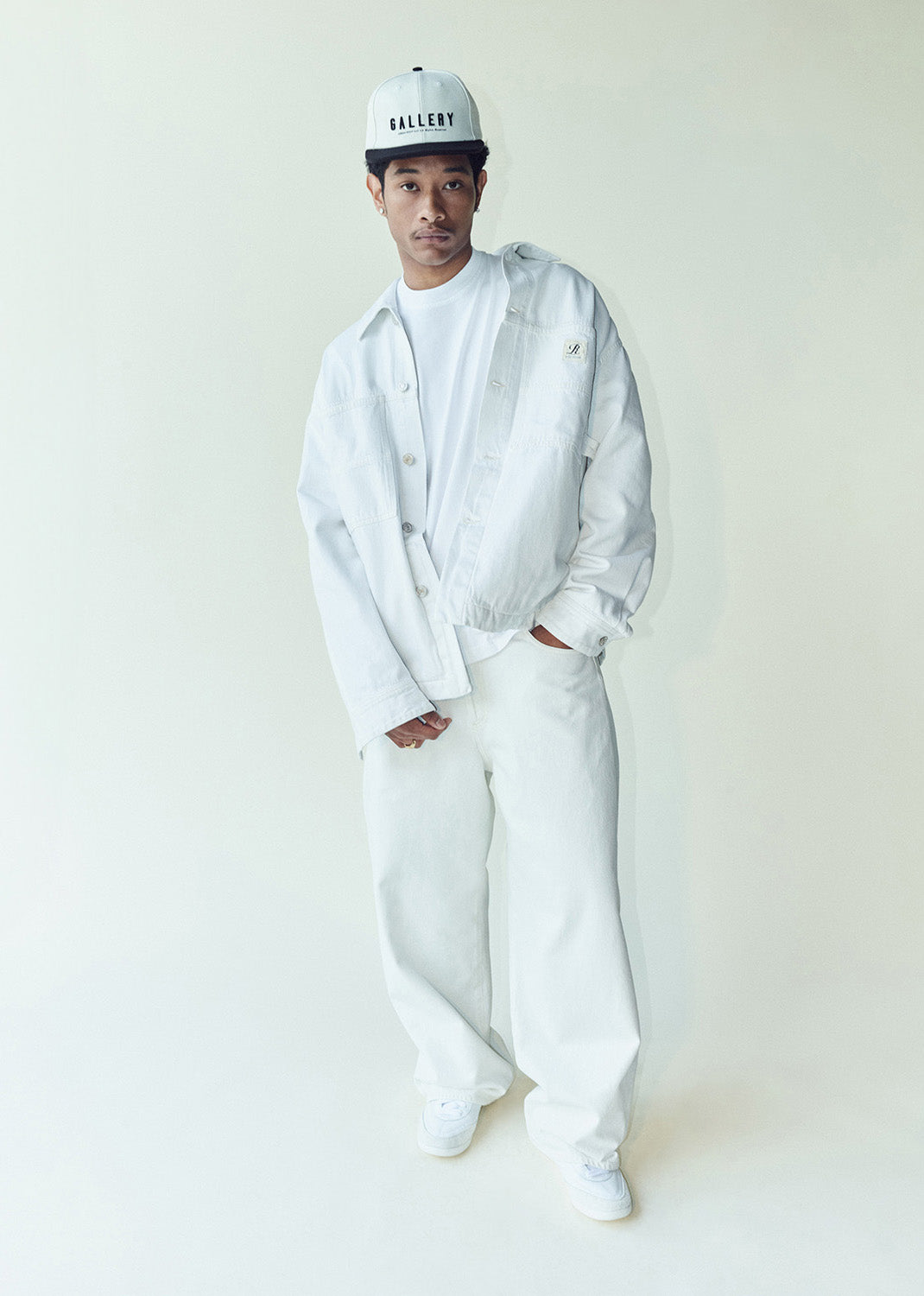 RSVP / AGOLDE Erving Shirt Jacket in Chalk White