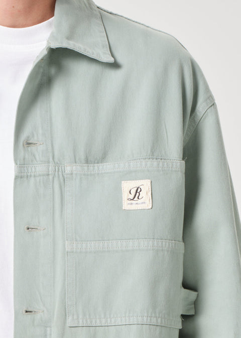 RSVP / AGOLDE Erving Shirt Jacket in Mint