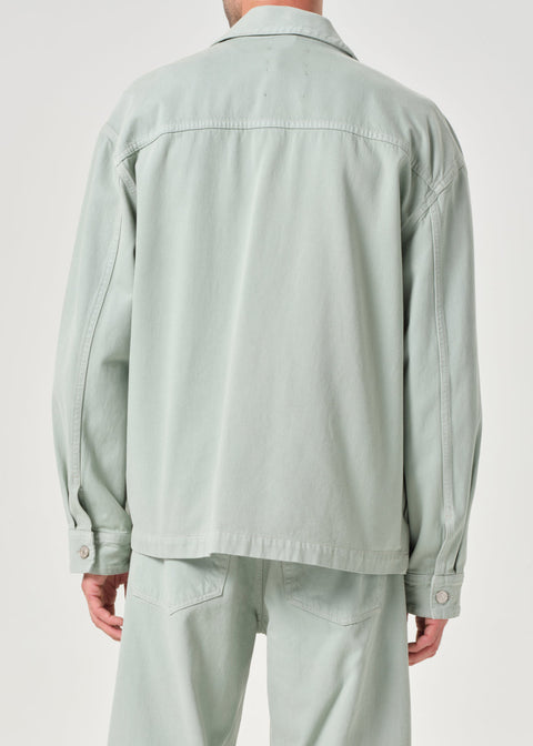 RSVP / AGOLDE Erving Shirt Jacket in Mint