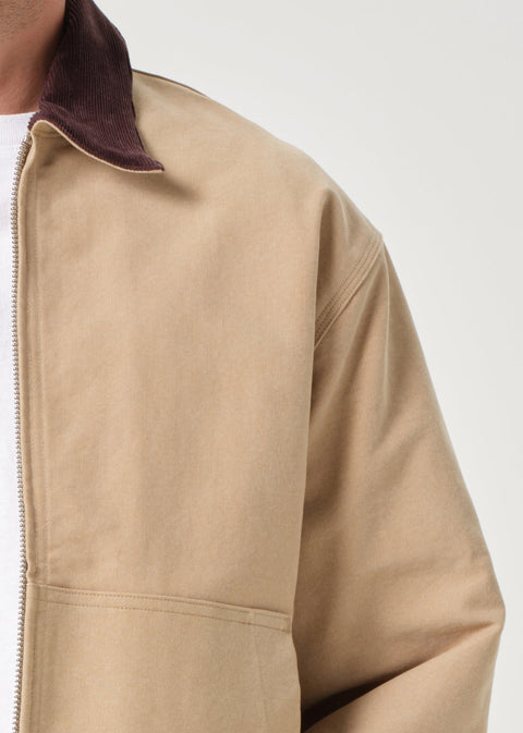 RSVP / AGOLDE District Work Jacket in Khaki