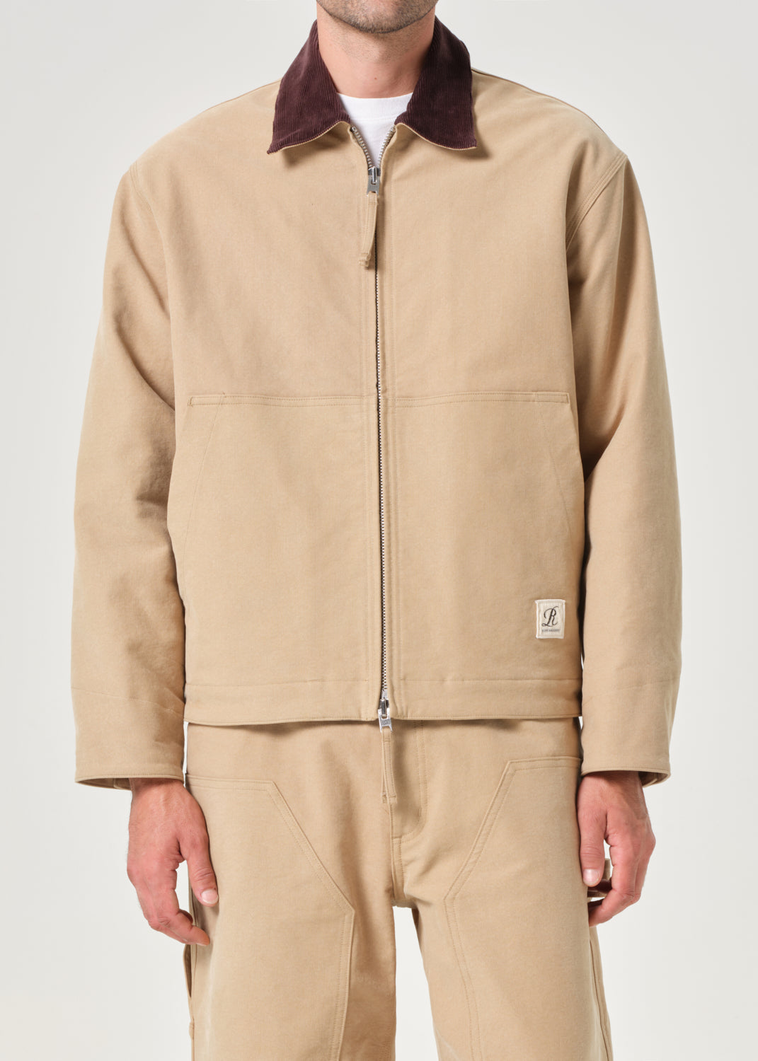 RSVP / AGOLDE District Work Jacket in Khaki