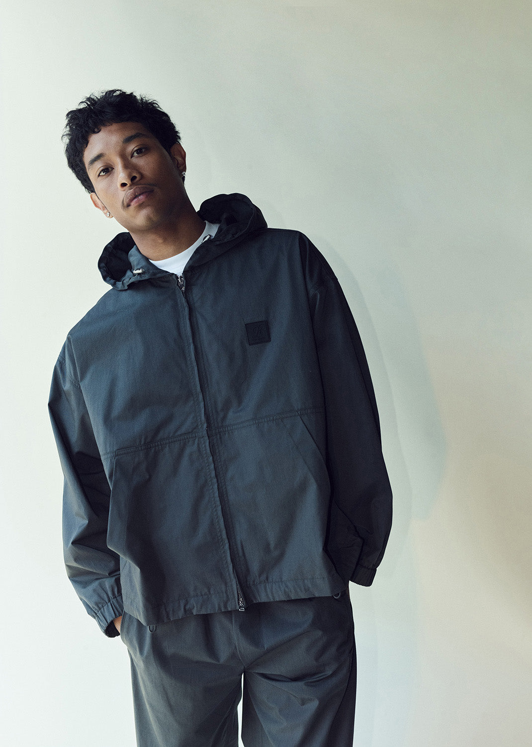 RSVP / AGOLDE Harrier Windbreaker in Graphite