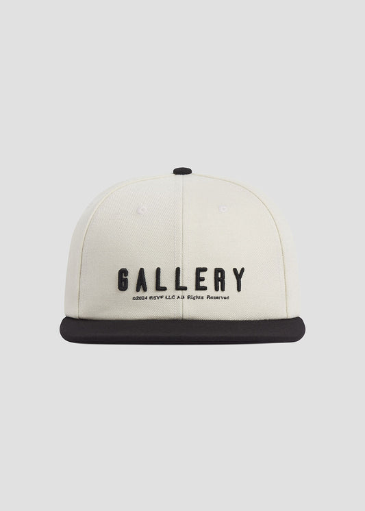 RSVP / AGOLDE Gallery Hat in Chalk White