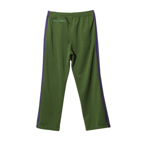 Needles FW23 - Poly Smooth Track Pant, Ivory Green