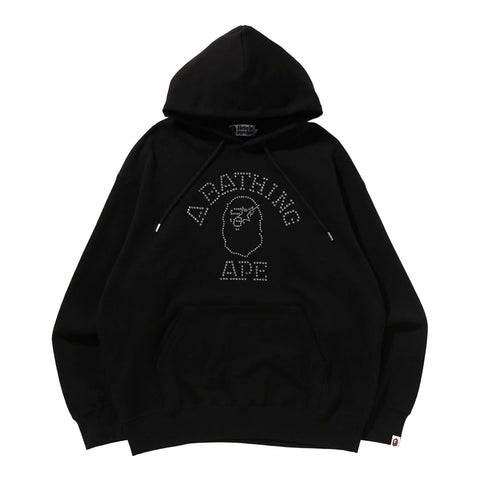 BAPE College Pullover Hoodie Gray