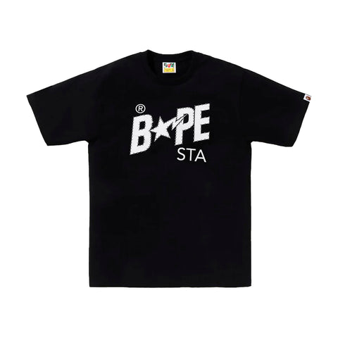 Bape FW23 - Crystal Stone Bape Sta Logo Tee