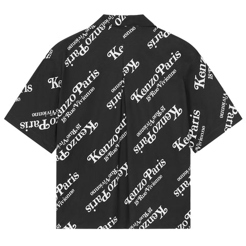 Kenzo SS24 - By Verdy S/S Button Up Shirt, Black