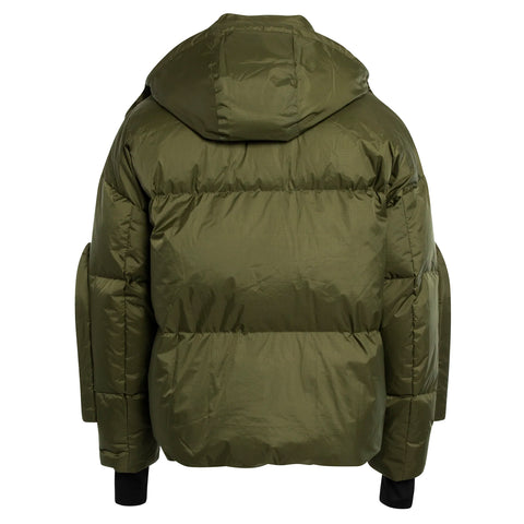 Who Decides War FW23 - Down Bomber With Detachable Hood, Green