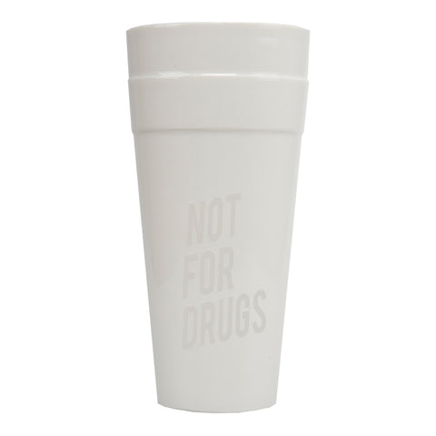 RSVP Gallery Double Cup, White
