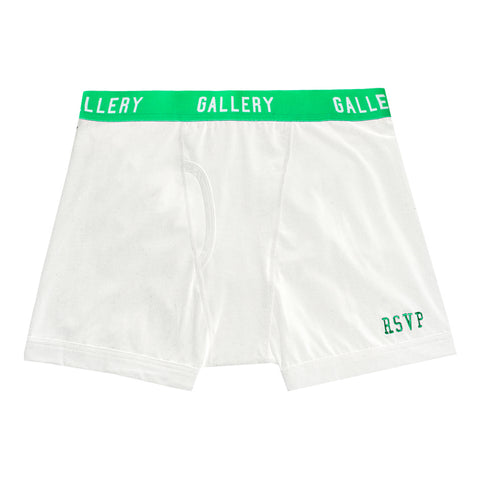 RSVP Gallery Boxer Briefs , White/Green